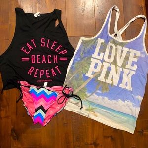 Lot of PINK Victoria’s Secret Beach Gear